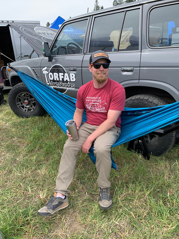 Hammock Anywhere T-Shirt | Adventure Hammocks System