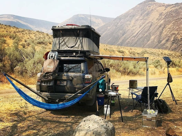 hitch hammock mount