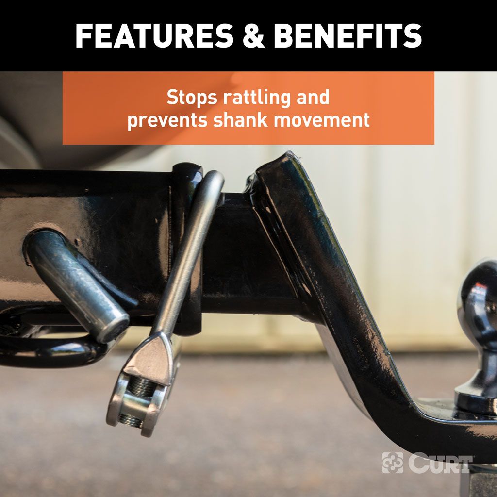 Anti-Rattle Hitch Clamp
